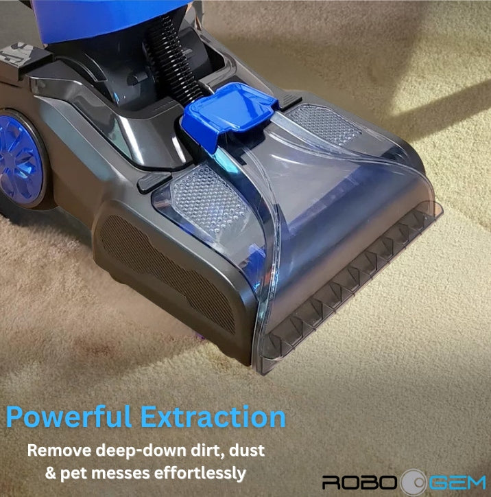 RoboGem Pro Max MultiClean 3‑in‑1 Carpet Washer & Upholstery Cleaner - 2026 Model - 12 Month warranty