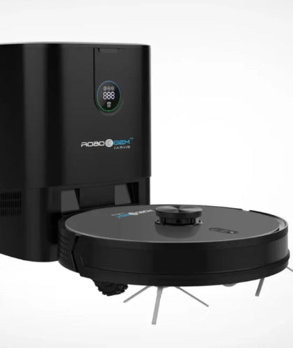 RoboGem Jarvis Robotic Vacuum Cleaner & Mop - 2025 Model - Reconditioned - 6 Month warranty