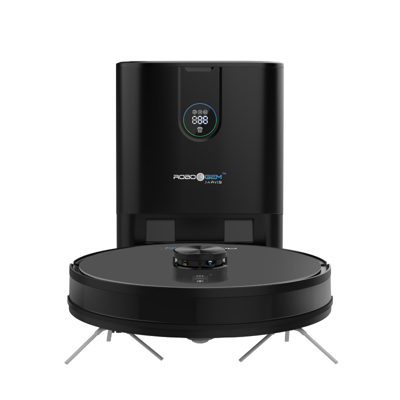 RoboGem Jarvis Self Emptying Robotic Vacuum Cleaner & Mop- 12 Month Warranty