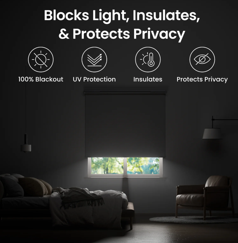 SwitchBot Smart Electric Roller Shade White - Large - In stock in South Africa