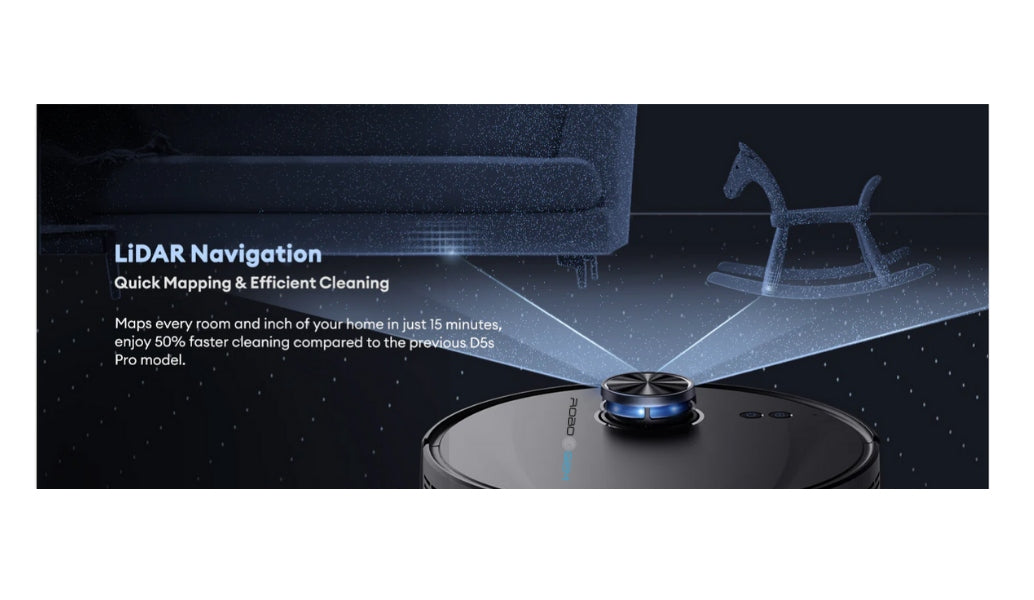 RoboGem Jarvis Self Emptying Robotic Vacuum Cleaner & Mop- 12 Month Warranty