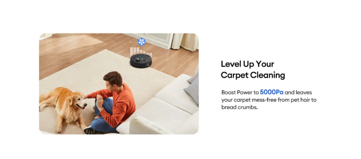 RoboGem Jarvis Self Emptying Robotic Vacuum Cleaner & Mop- 12 Month Warranty