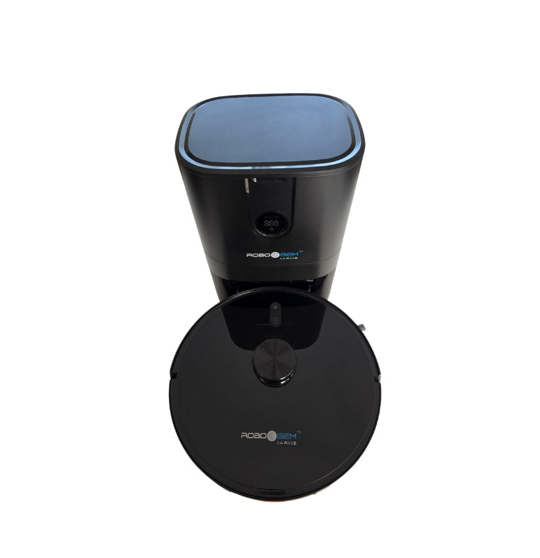 RoboGem Jarvis Robotic Vacuum Cleaner & Mop - 2025 Model - Reconditioned - 6 Month warranty