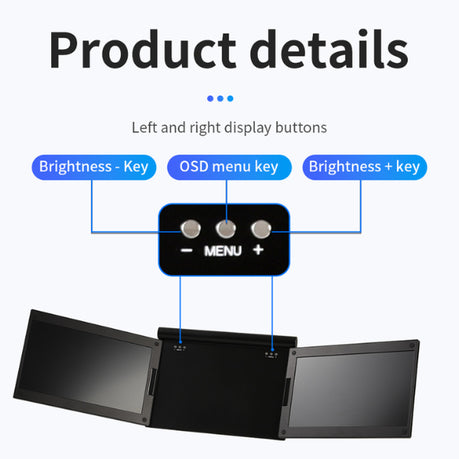 ScreenMate 13.3 Portable Monitor - Reconditioned