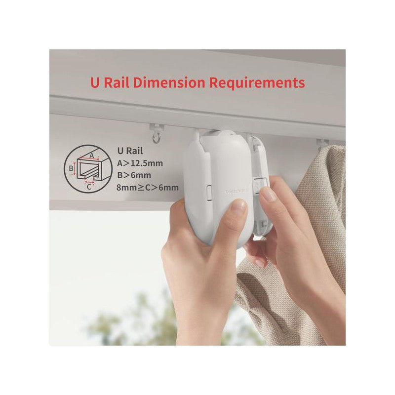 Switchbot Smart Electric Curtain U Rail 3 - in Stock in South Africa