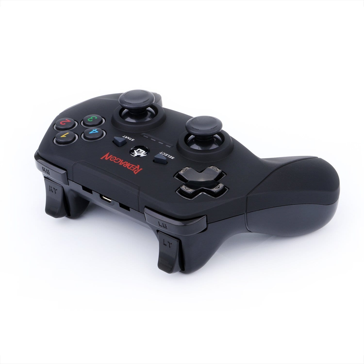 REDRAGON HARROW Wireless X/D-input(Digital/Analog) PC Controller Black ...