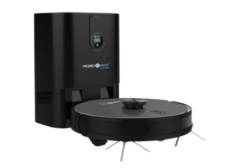 RoboGem Jarvis Self Emptying Robotic Vacuum Cleaner - 2025 & Accesory Kit - 12 Month warranty