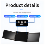 RoboGem 15.6 Inch Portable Monitor & ScreenMate 13.3 Portable Monitor Combo